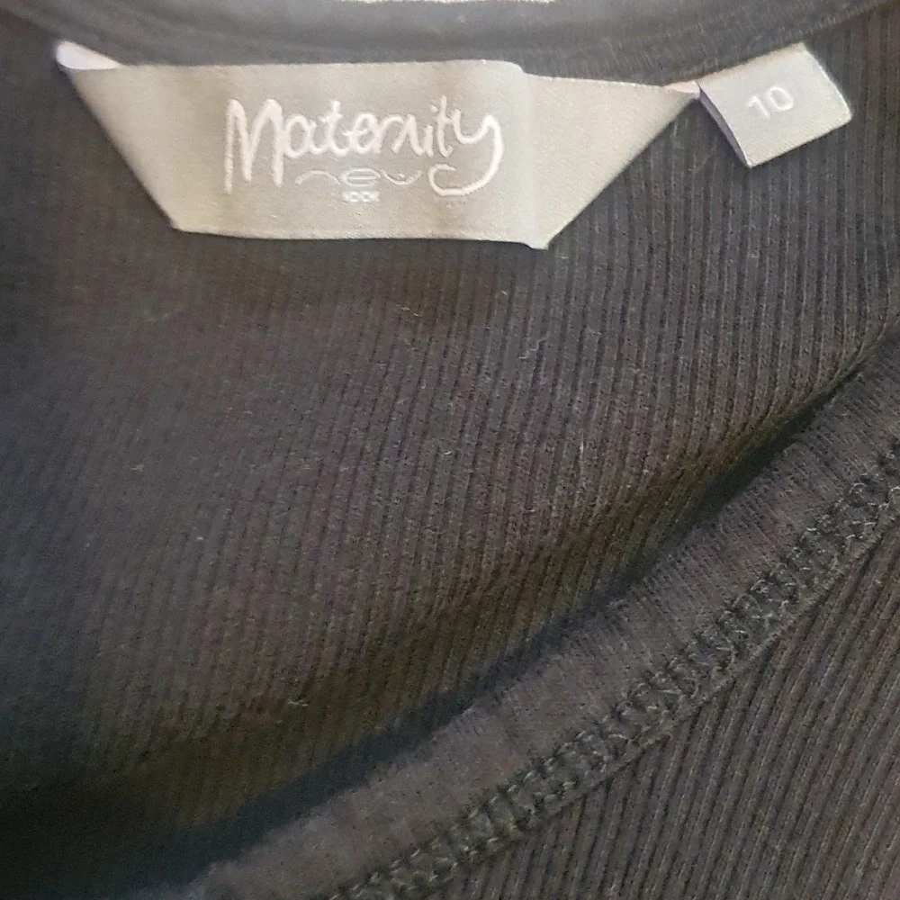 Size 10 Maternity Stretchy Sleeveless Vest Top - Picture 5 of 7